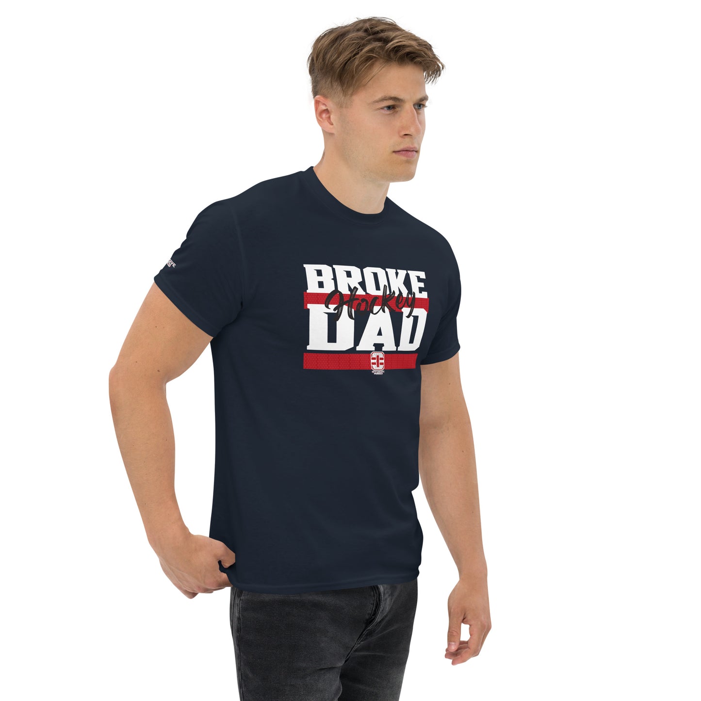 Broke Hockey Dad T-Shirt