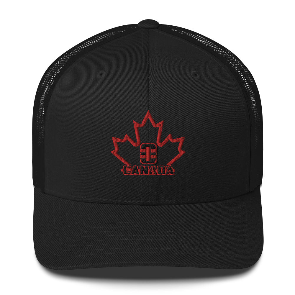 O Canada Blackout Trucker Cap
