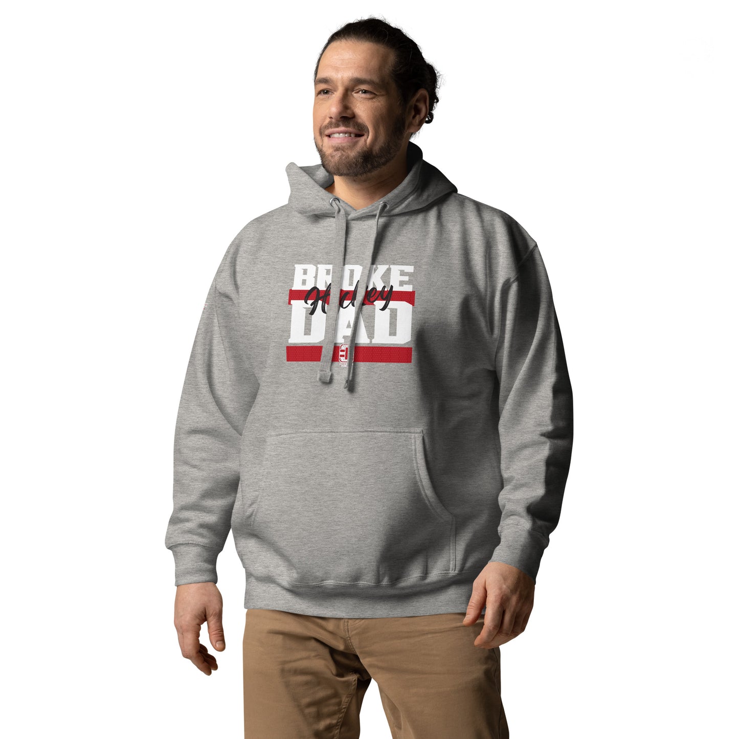 Broke Hockey Dad Unisex Hoodie