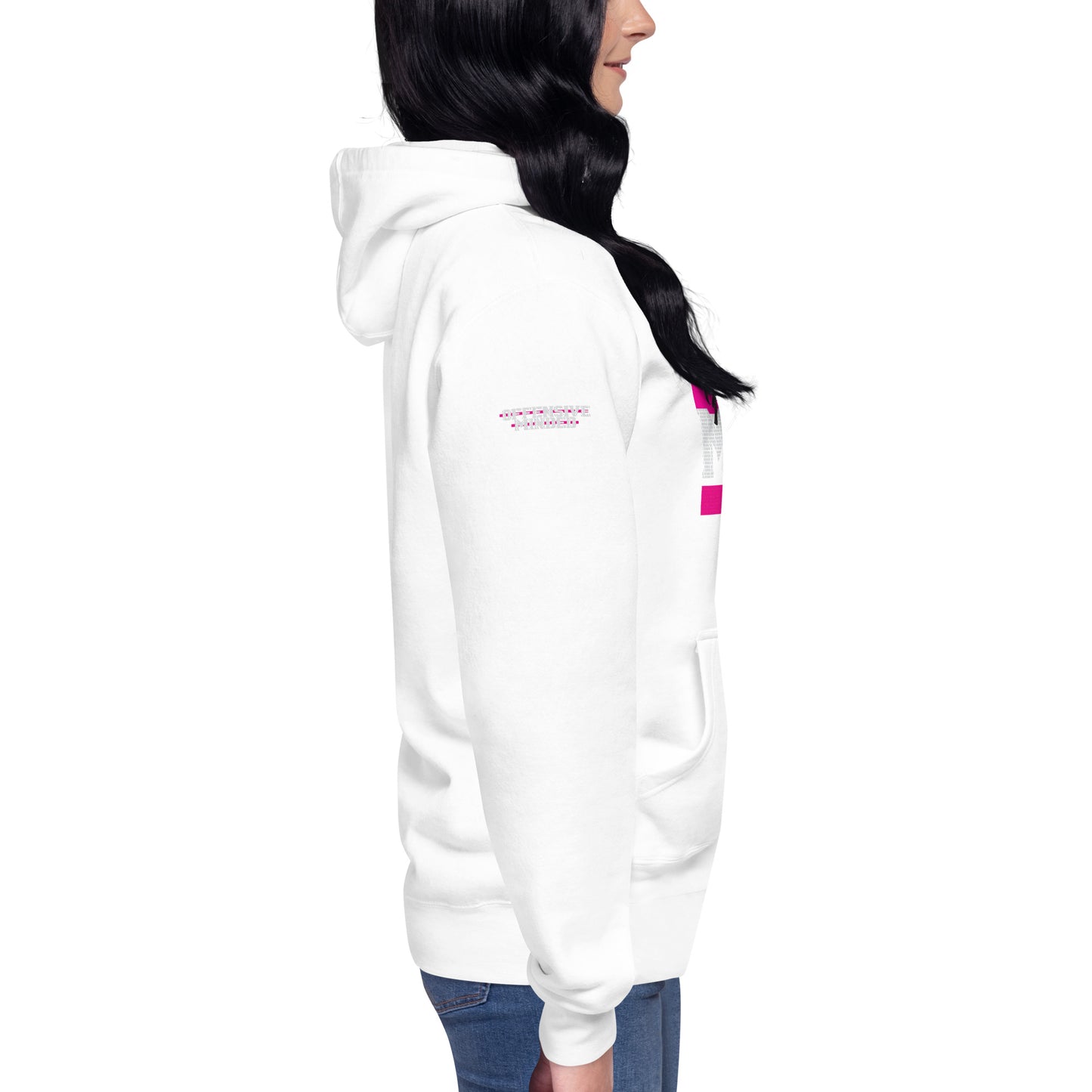 Broke Hockey Mom Pink Women's Hoodie