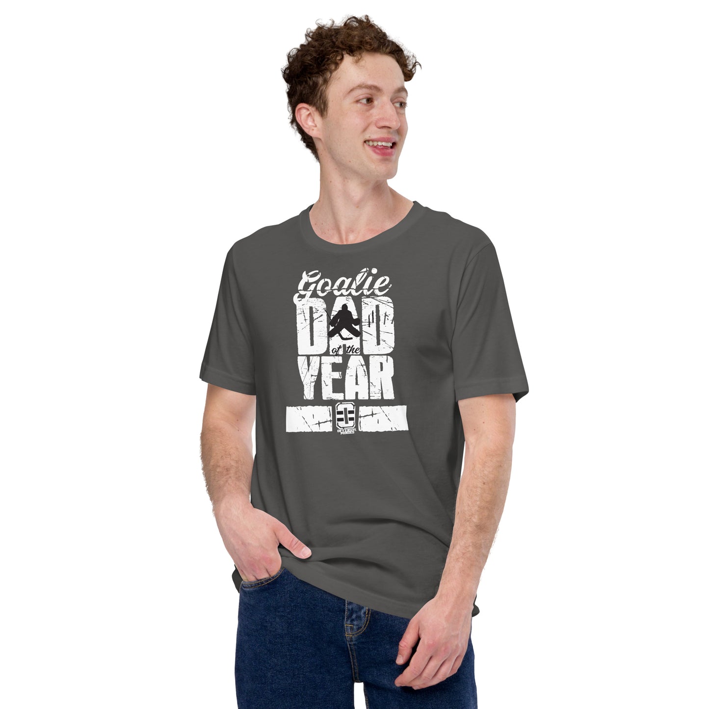 Goalie Dad Of The Year Unisex t-shirt