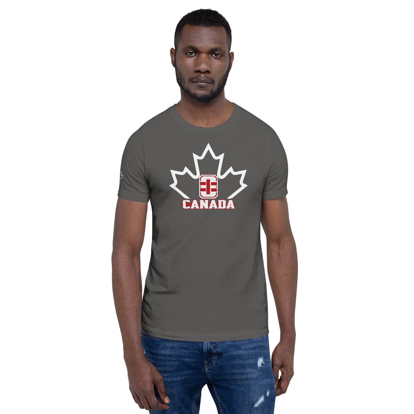O Canada White Leaf Unisex t-shirt
