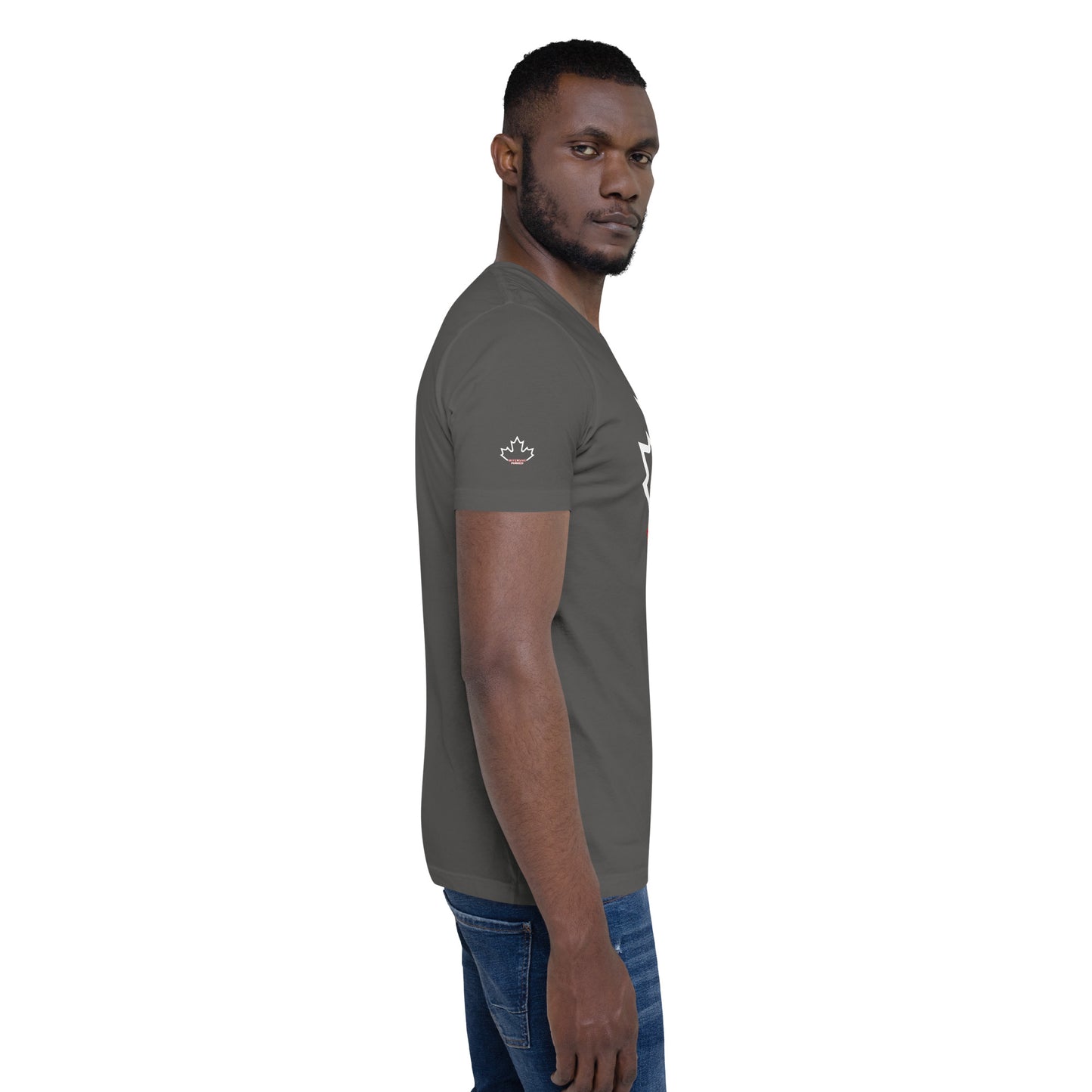 O Canada White Leaf Unisex t-shirt