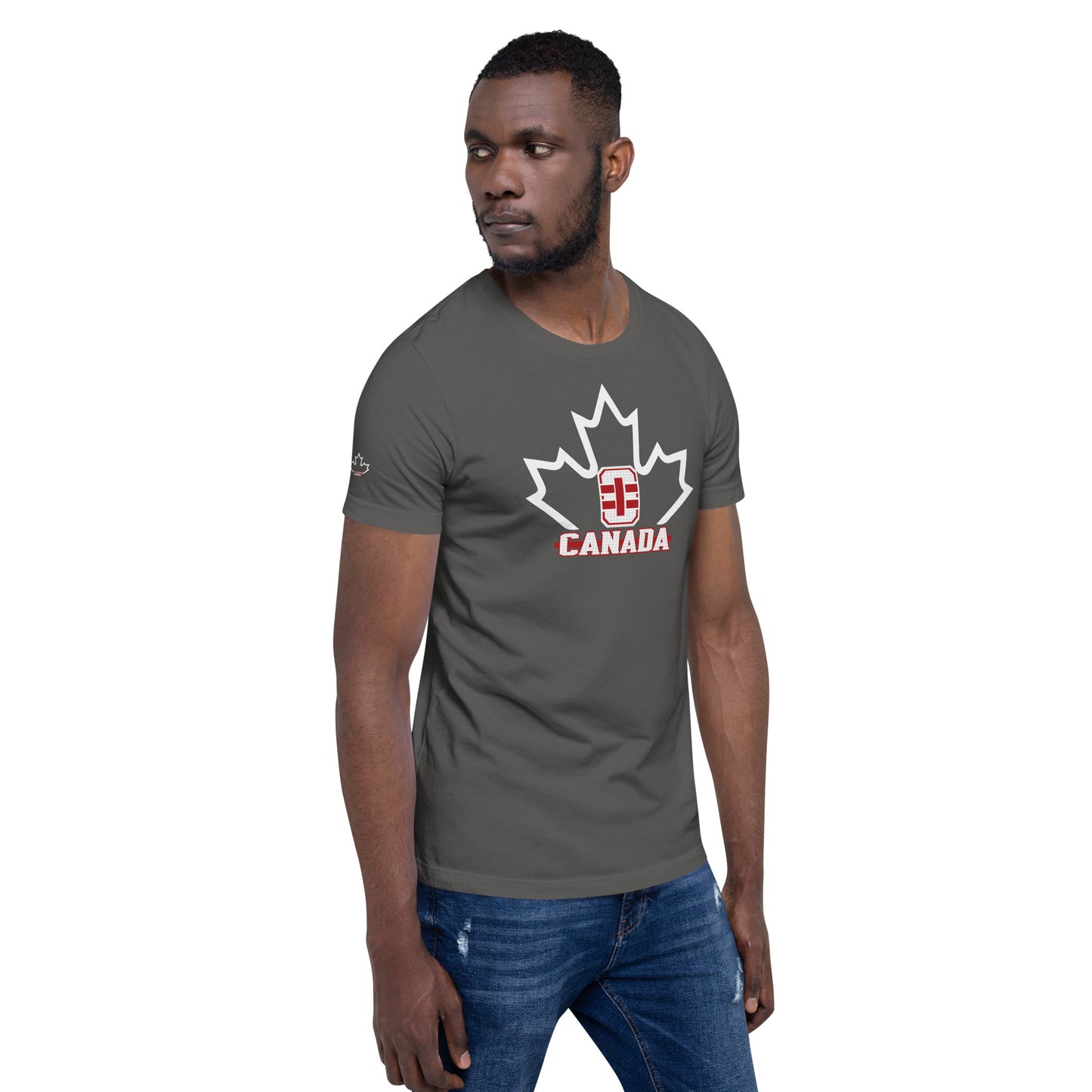 O Canada White Leaf Unisex t-shirt