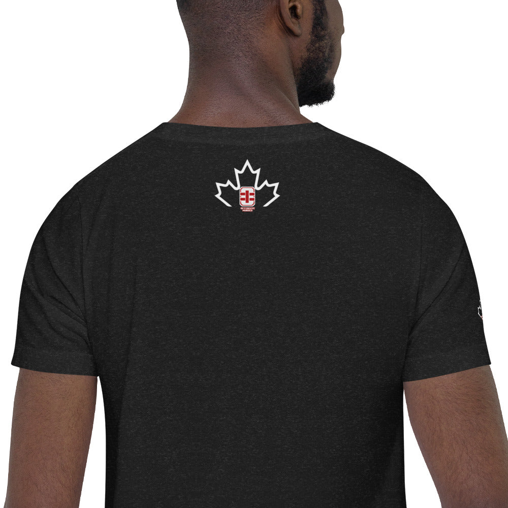 O Canada White Leaf Unisex t-shirt