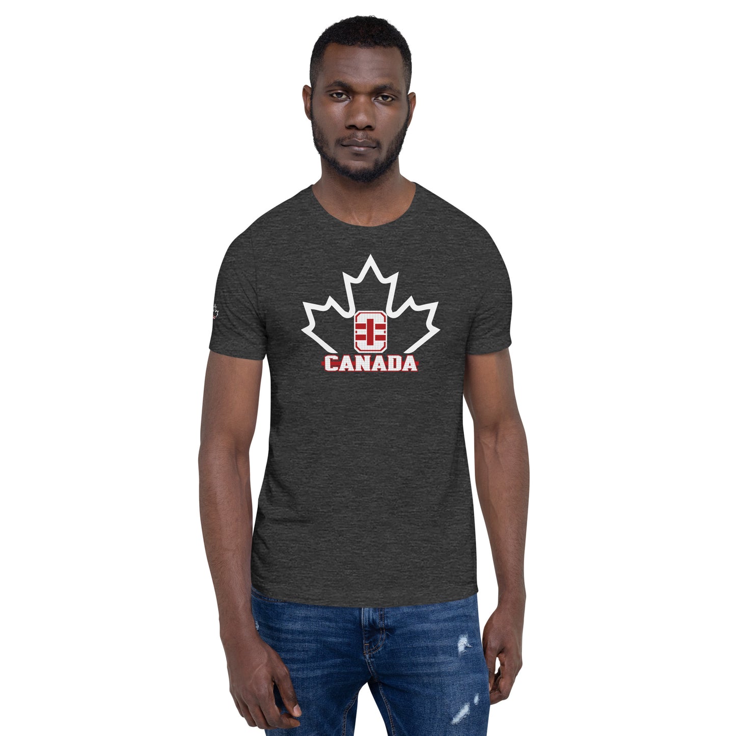 O Canada White Leaf Unisex t-shirt