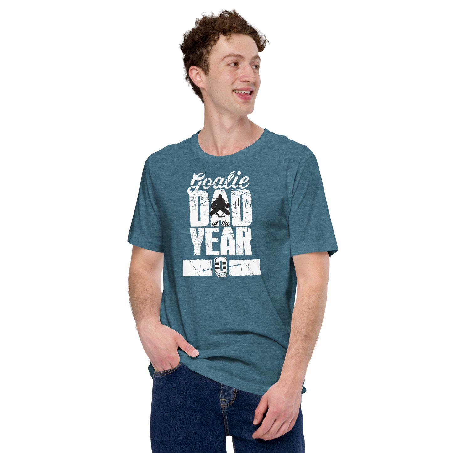 Goalie Dad Of The Year Unisex t-shirt