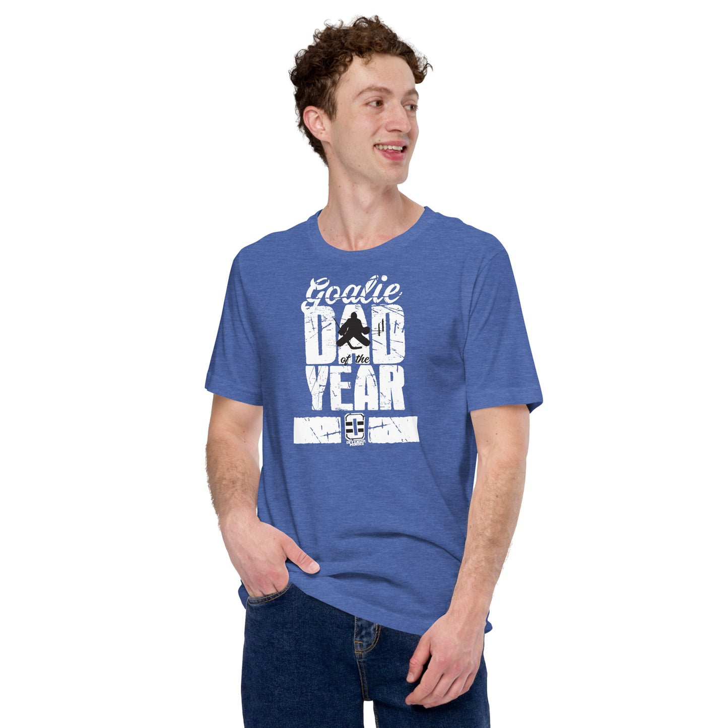 Goalie Dad Of The Year Unisex t-shirt