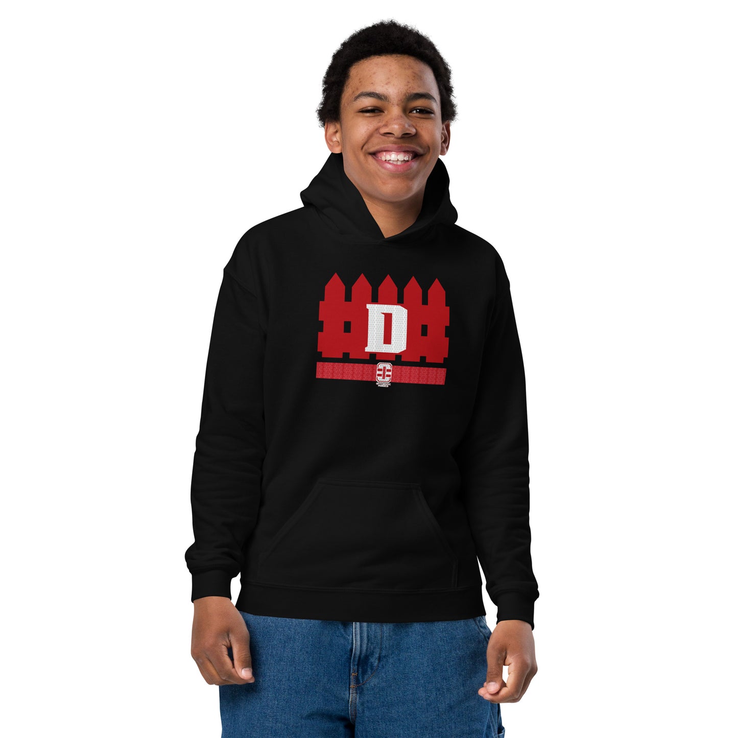 D Fence Youth heavy blend hoodie