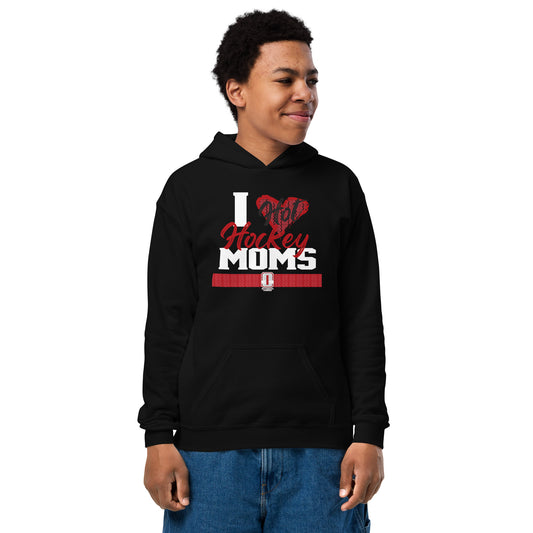 I <3 Hockey Moms Youth heavy blend hoodie