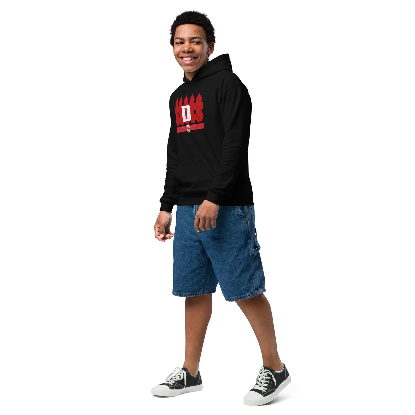 D Fence Youth heavy blend hoodie