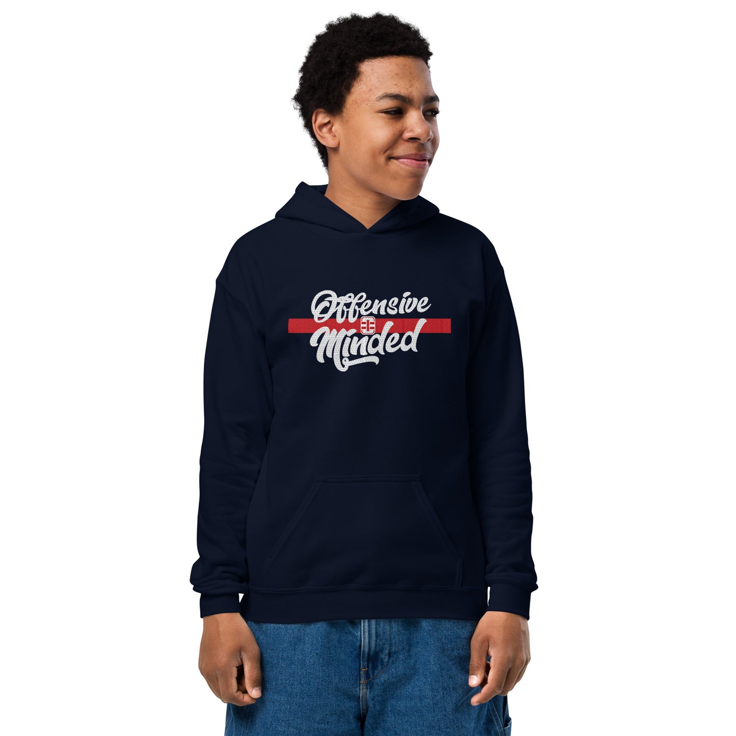 Offensive Script Youth heavy blend hoodie