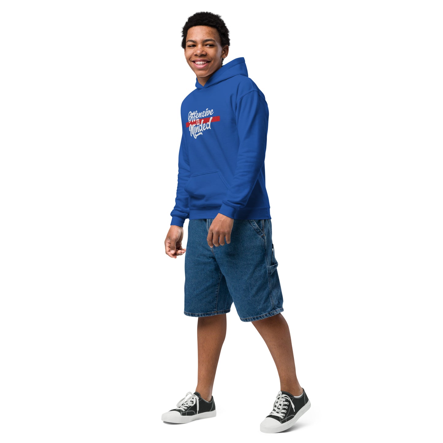 Offensive Script Youth heavy blend hoodie
