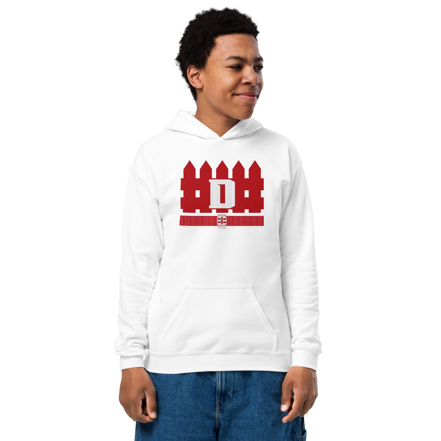 D Fence Youth heavy blend hoodie