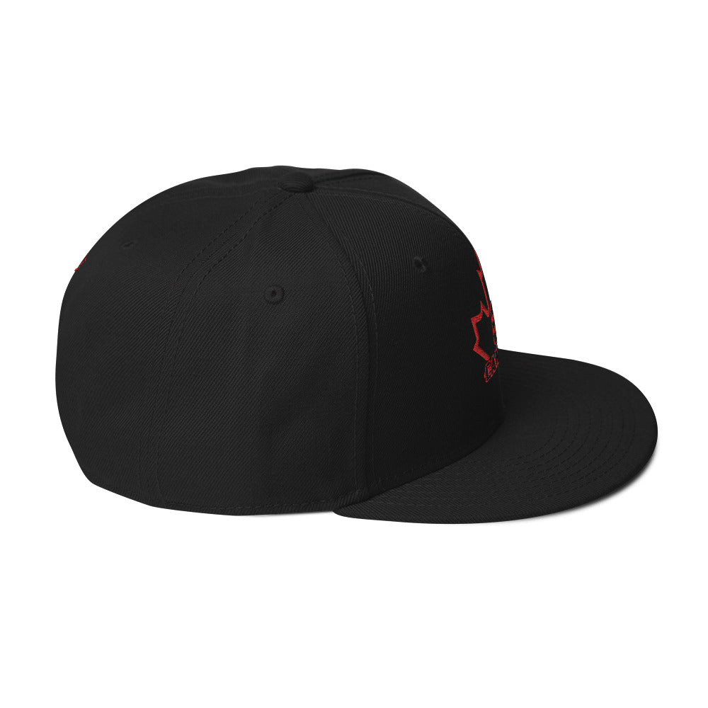 O Canada Blackout Snapback Hat