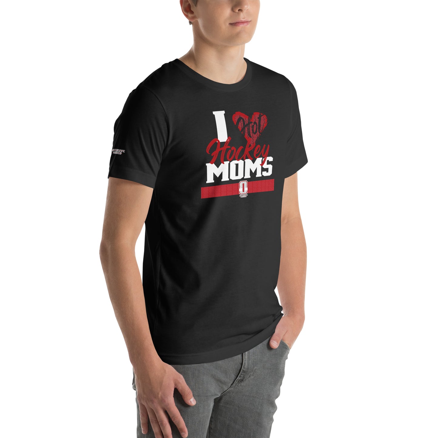 I <3 Hot Hockey Moms T-shirt