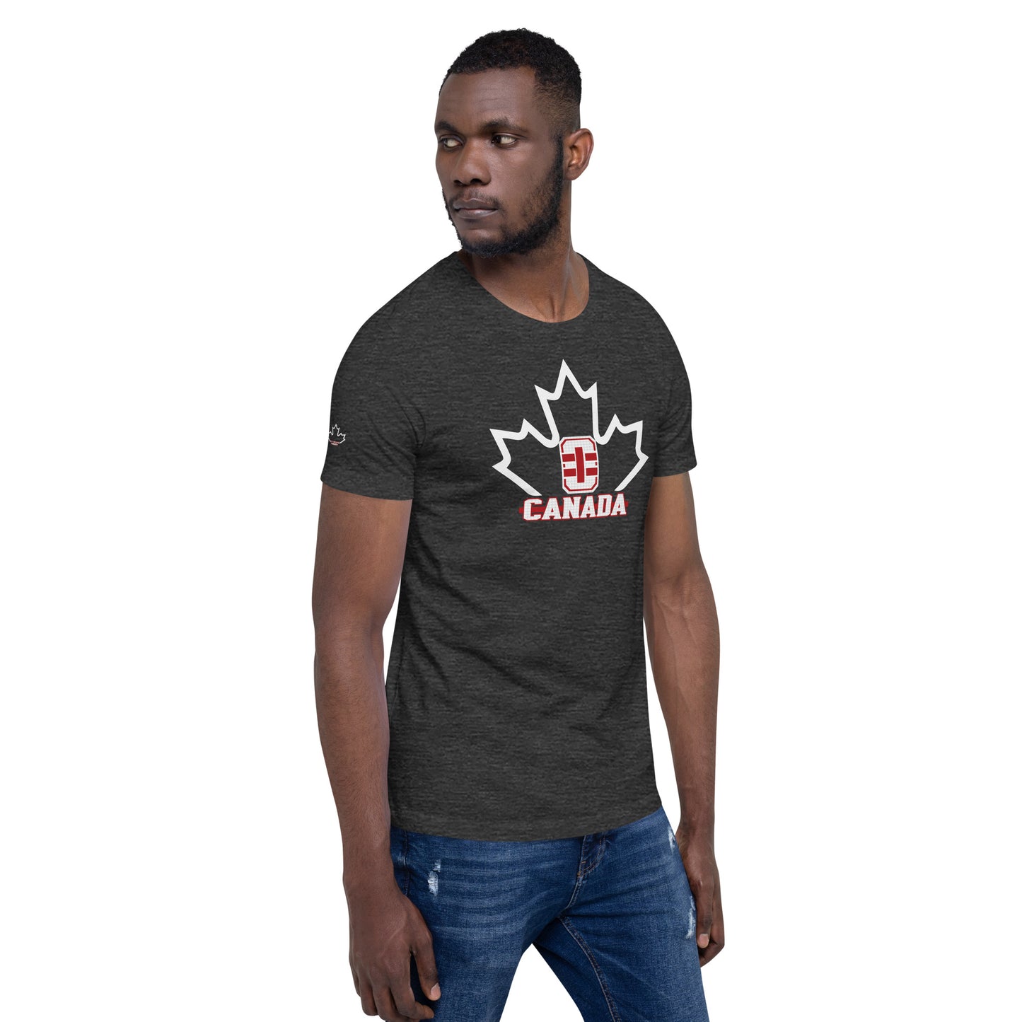 O Canada White Leaf Unisex t-shirt
