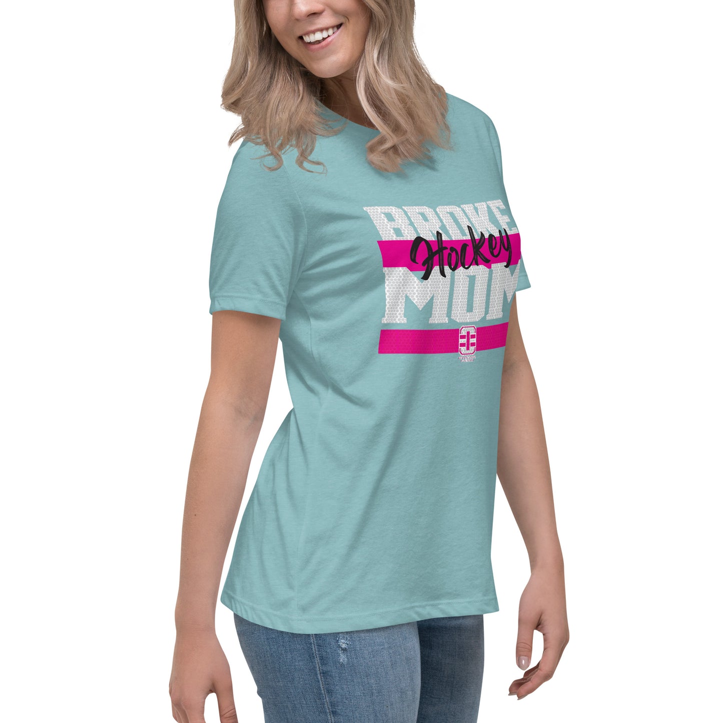 Broke Hockey Mom Women's Relaxed T-Shirt