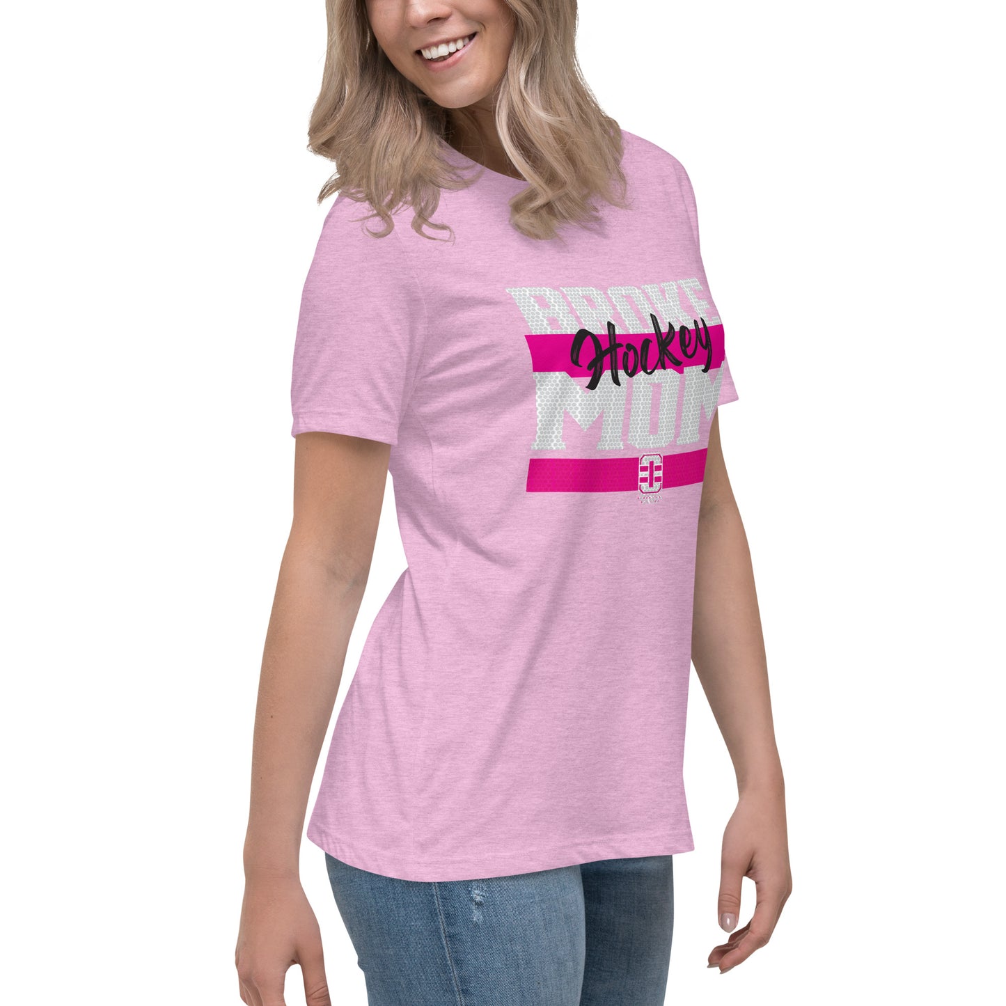 Broke Hockey Mom Women's Relaxed T-Shirt