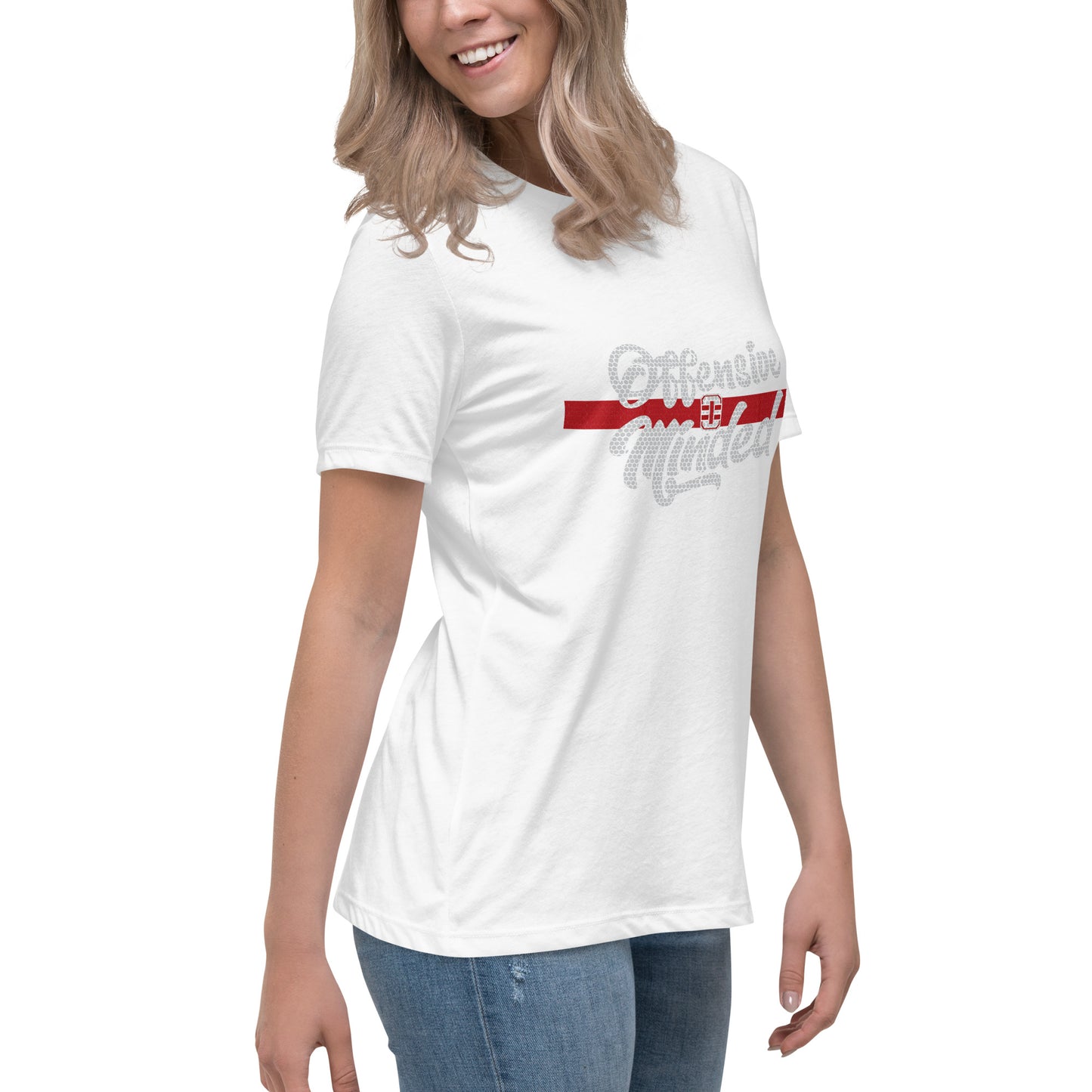 Offensive Script Women's Relaxed T-Shirt