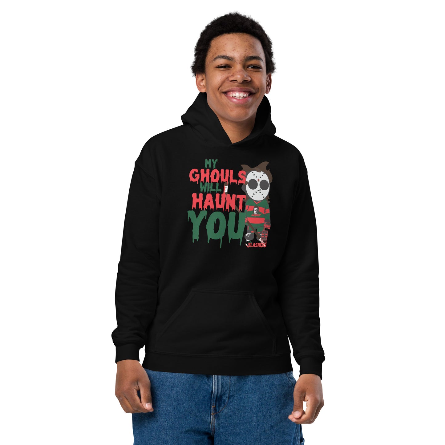 My Ghouls Will Haunt You Youth Hoodie