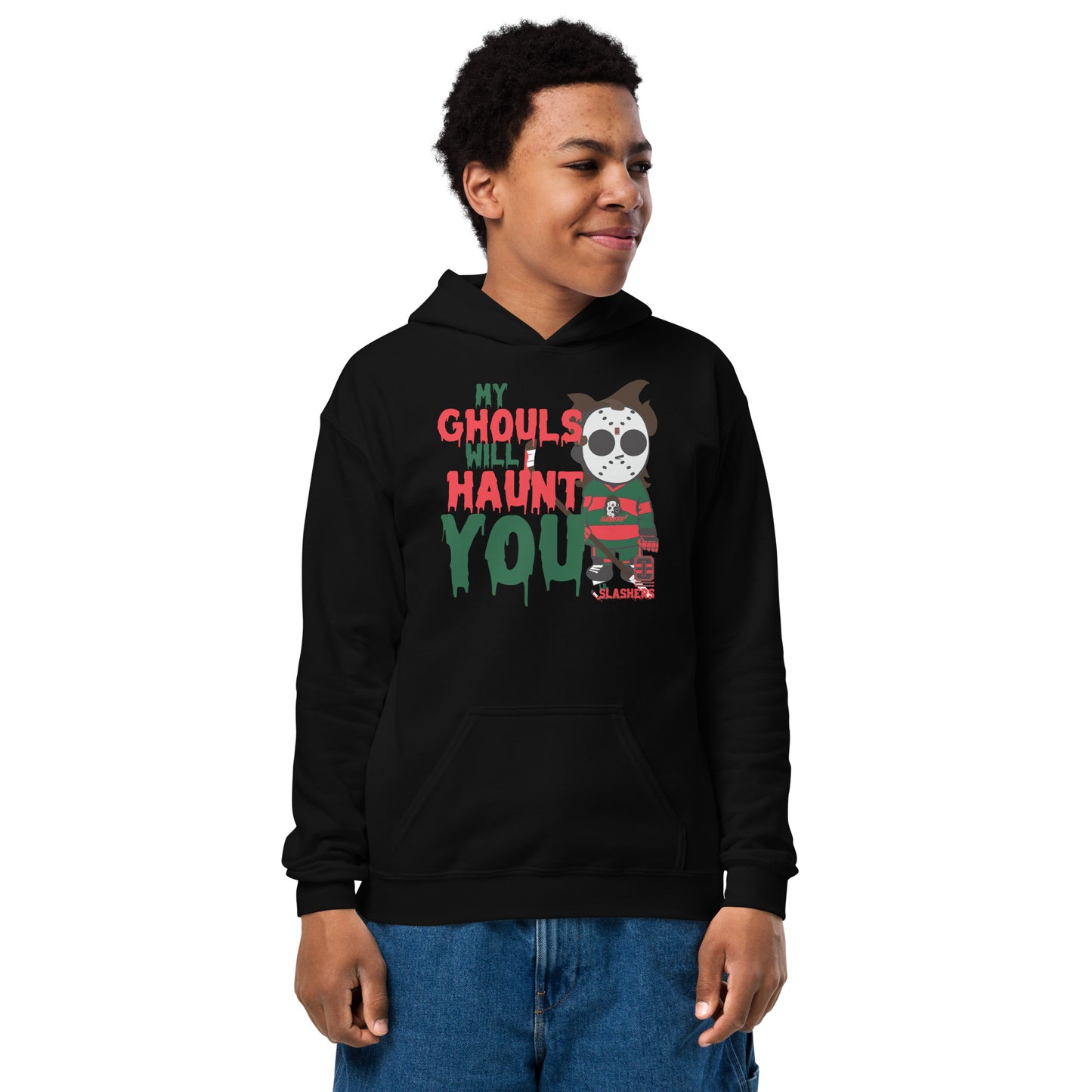 My Ghouls Will Haunt You Youth Hoodie