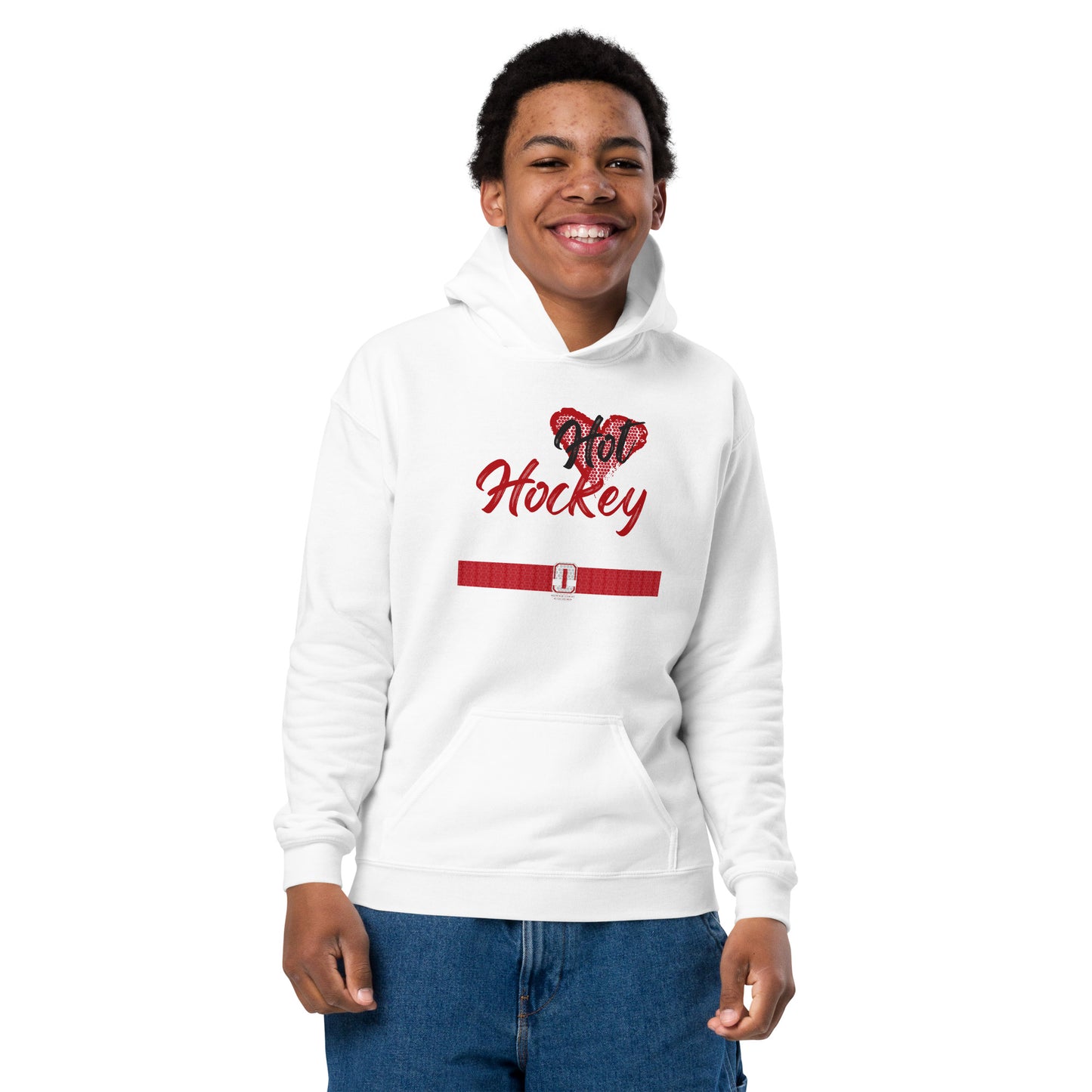 I <3 Hockey Moms Youth heavy blend hoodie