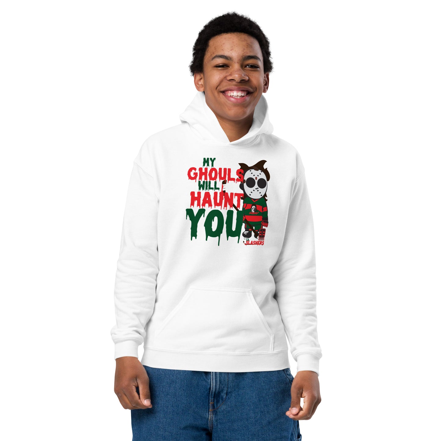 My Ghouls Will Haunt You Youth Hoodie