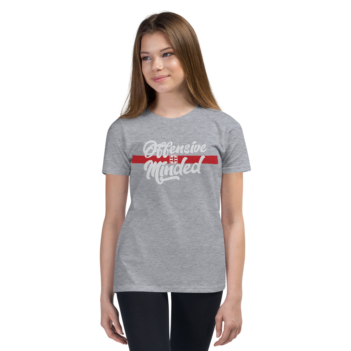 Offensive Script Youth Short Sleeve T-Shirt