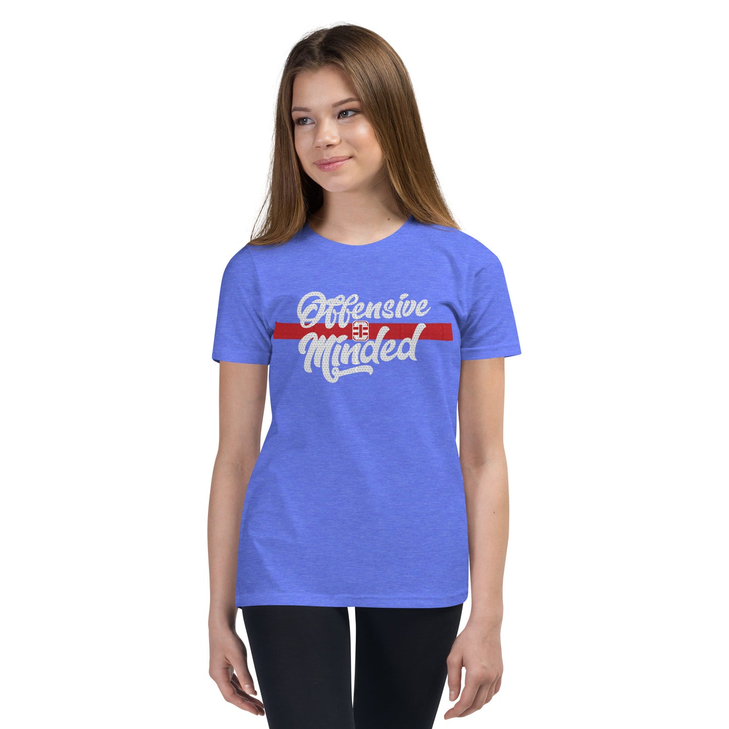 Offensive Script Youth Short Sleeve T-Shirt