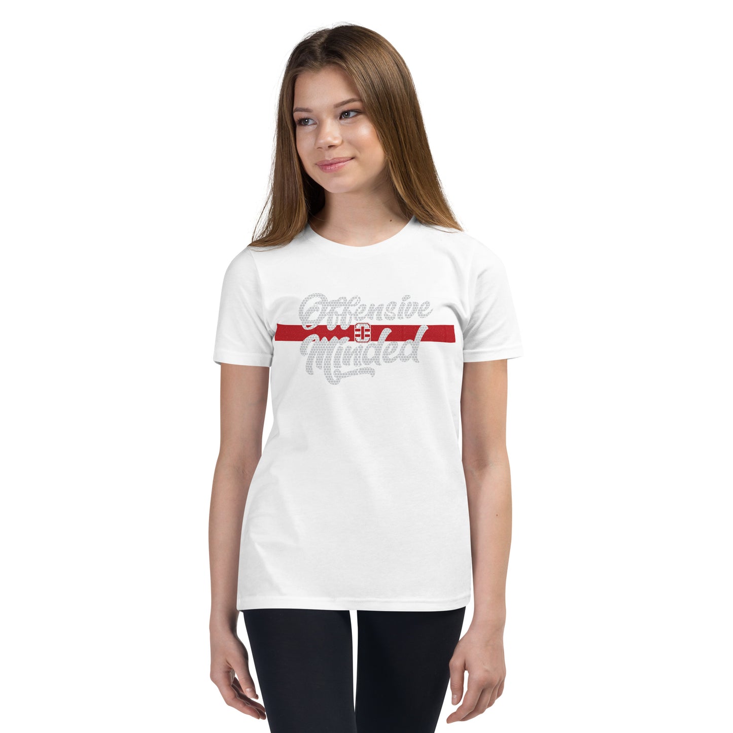 Offensive Script Youth Short Sleeve T-Shirt